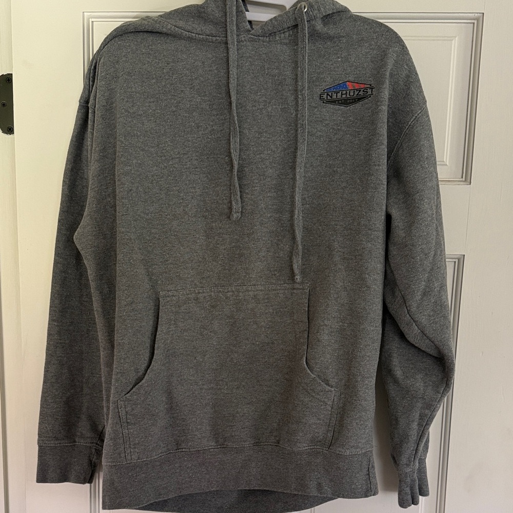 Gray Hoodie Sweatshirt
